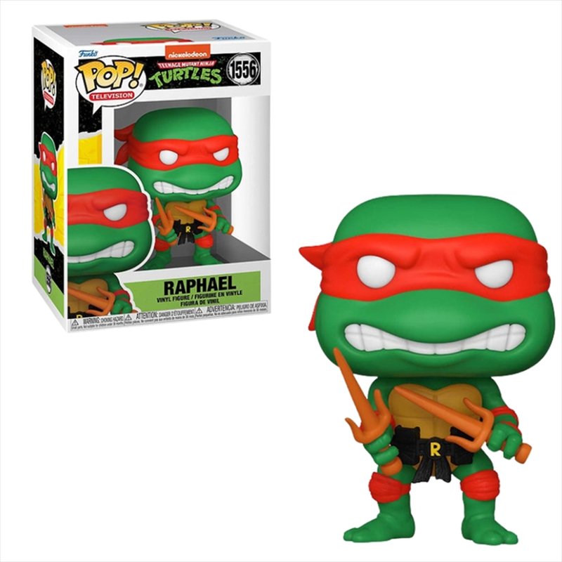 Funko pop! Television: teenage mutant ninja turtles - raphael #1556 vinyl figure, , medium image number null