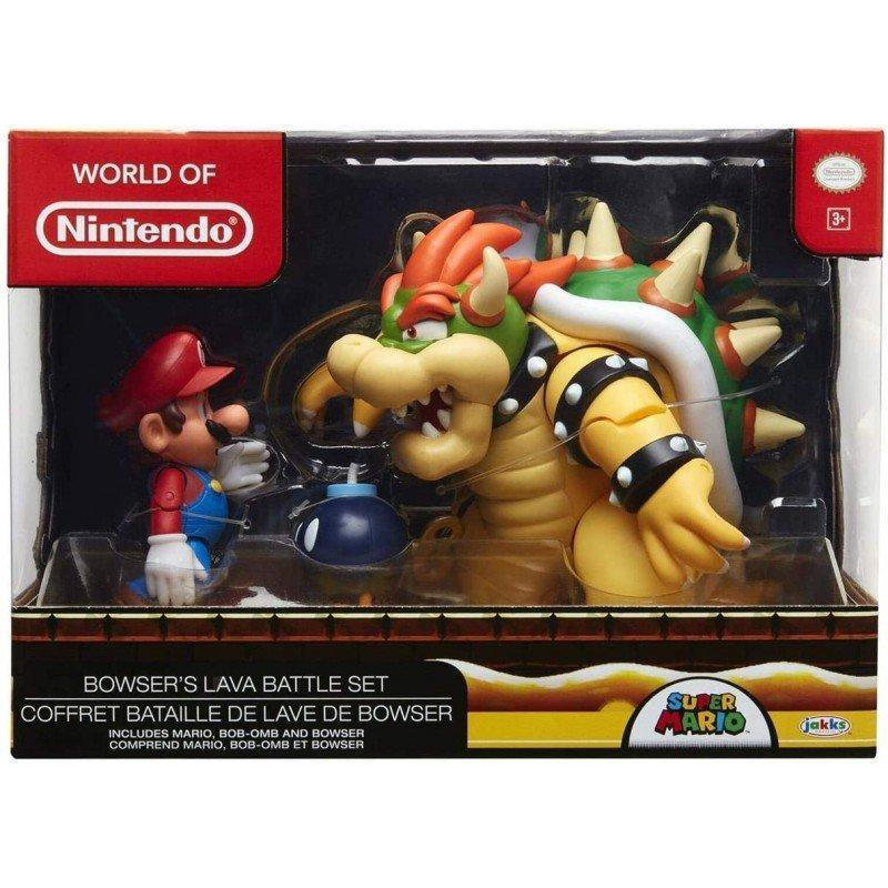 Nintendo super mario bowser lava battle set, , medium-null