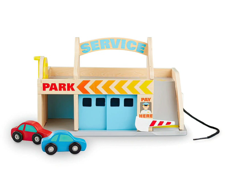 Melissa & doug service station parking garage, , medium-null