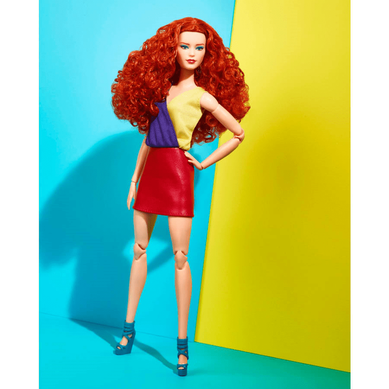 Barbie looks doll, curly red hair, , medium-null
