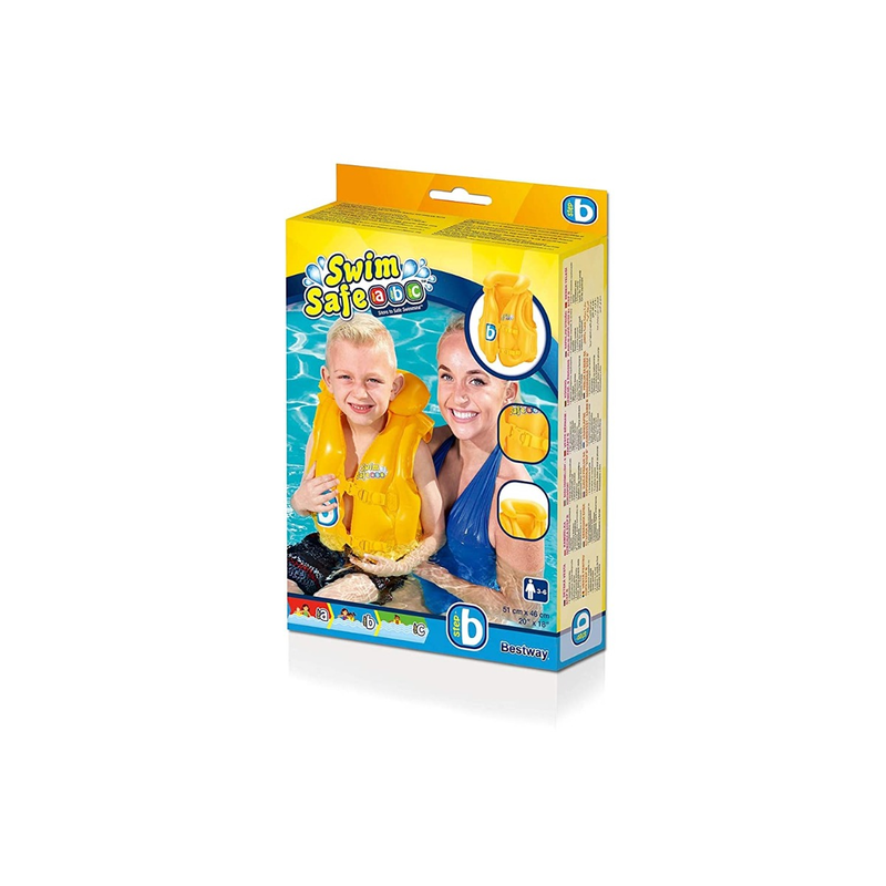 Bestway swim west step, yellow, , medium-null