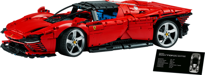 Lego technic ferrari daytona sp3 42143 for ages 18+ 3778pcs, , medium-null