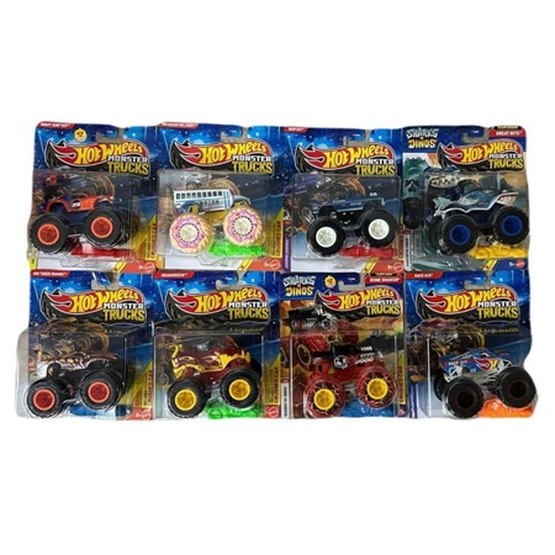Hot wheels monster trucks 3y+ (1pc random selection) (fyj44), , medium-null
