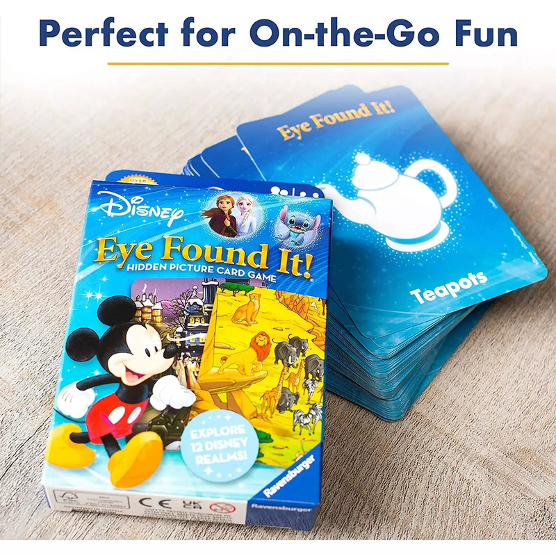 Ravensburger world of disney eye found it card game for boys & girls ages 3 and up, , medium-null