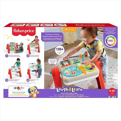 Fisher-price laugh  learn 4in1 activity table jlm96, , medium