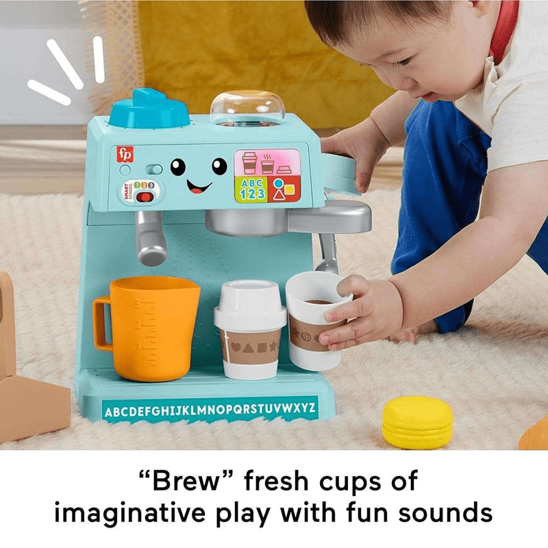 Fisher-price laugh &amp; learn &amp; serve coffee cafe, , medium-null
