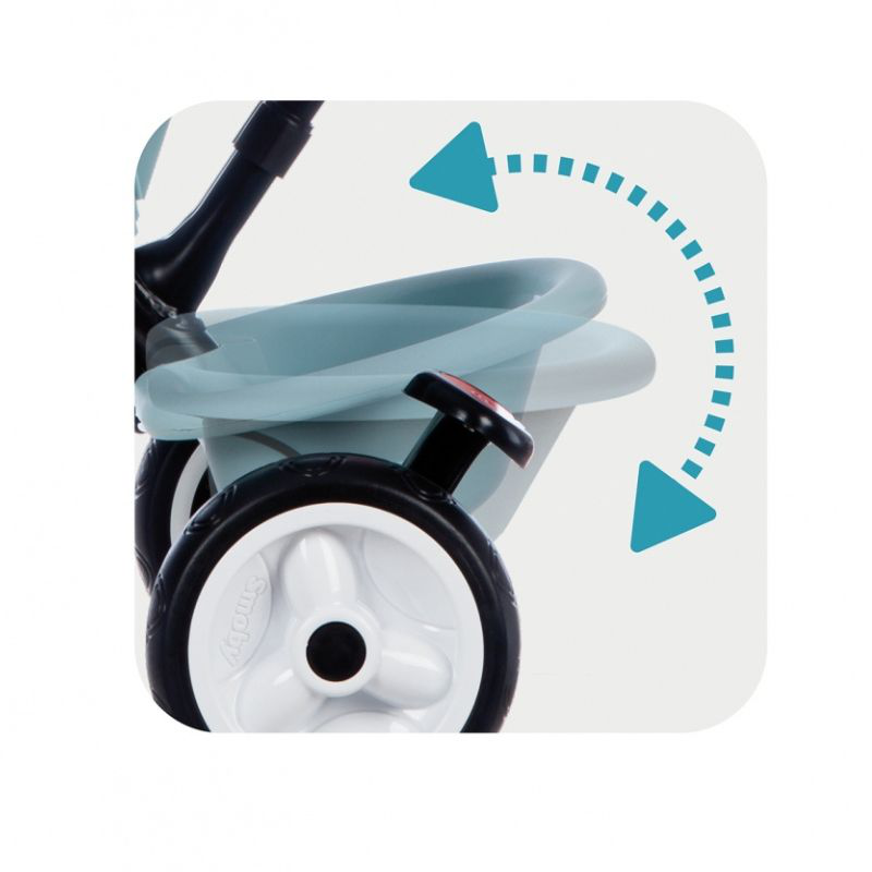 Product image: Smoby baby driver plus tricycle blue 741500, , medium-null