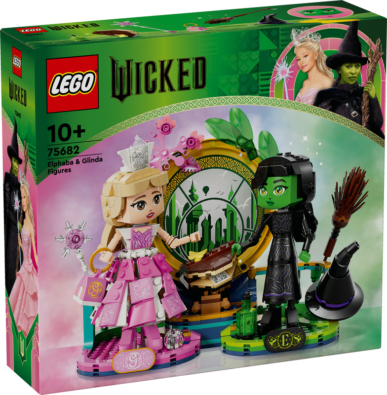 Lego wicked elphaba & glinda figures 75682 &gamma;&iota;&alpha; &eta;&lambda;&iota;&kappa;ί&epsilon;&sigmaf; 10+ 558&tau;&mu;&chi;, , medium-null