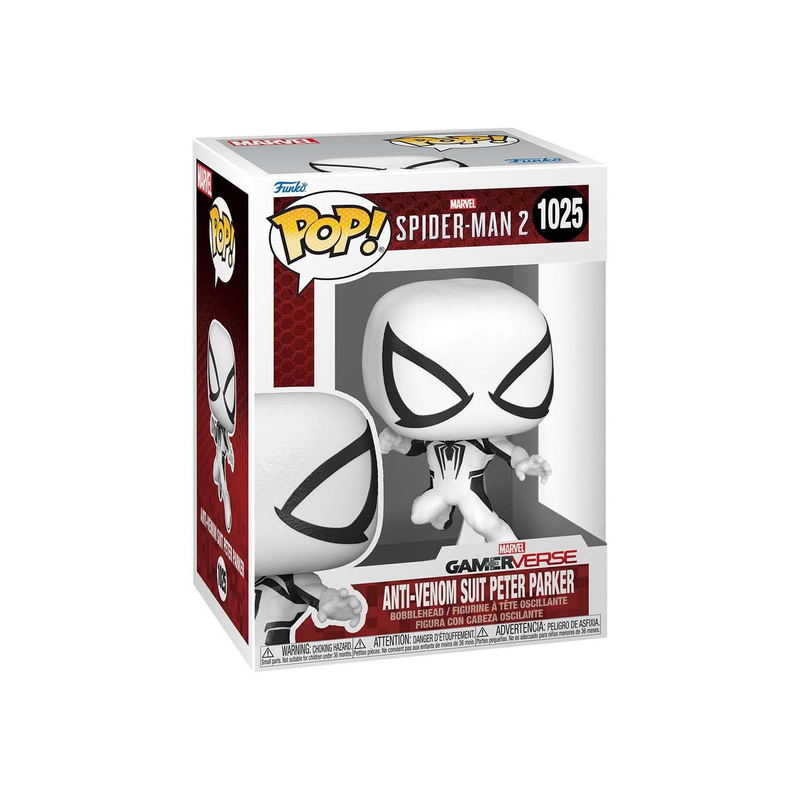 Pop! Marvel: spider-man 2 - anti-venom suit peter parker #1025, , medium-null