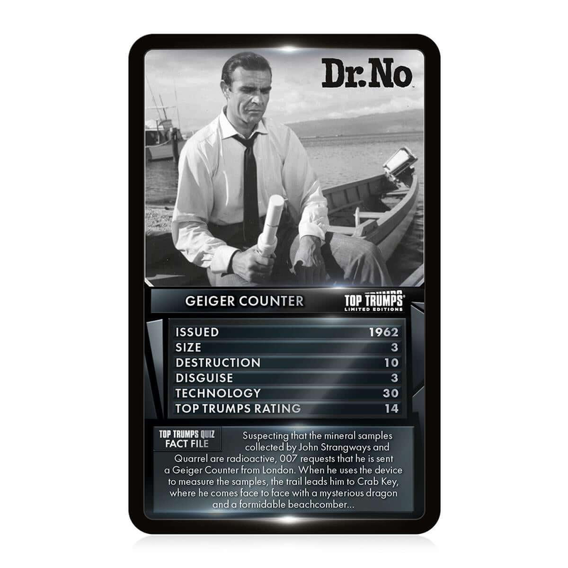 James bond gadgets & vehicles top trumps card game, , medium-null