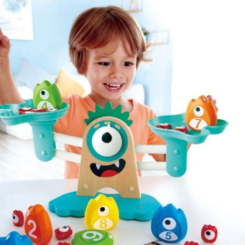 Hape early explorer wooden monster math scale e0511, , medium-null