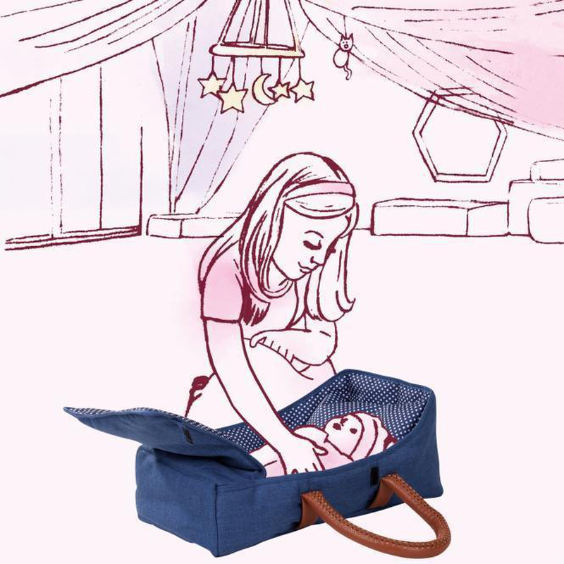 Gotz 3402943  baby carrier bag denim image number null