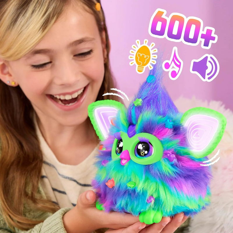 Furby glow in the dark interactive plush toy, , medium-null