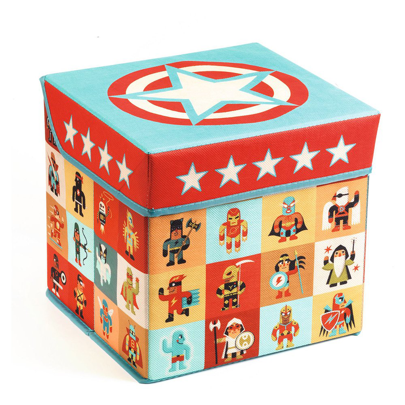 Product image: Super heroes seat toy box-null