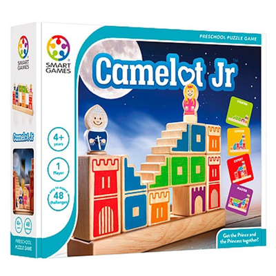 Smartgames pre-school premium wood camelot jr., , medium