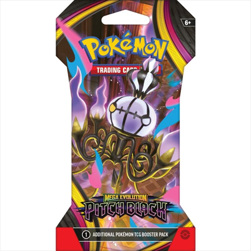 Pokemon mega evolution 05 pitch black - sleeved booster pok104243, , medium-null