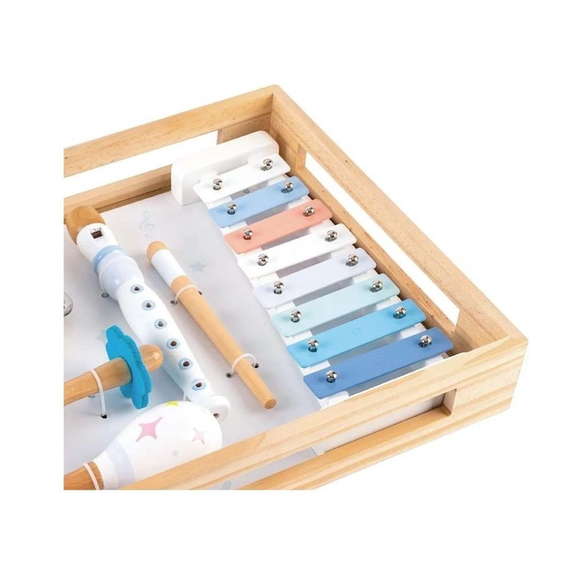 Product image: Phoohi ξύλινο μουσικό σετ, μαγευτική εισαγωγή στον κόσμο των ήχων & των ρυθμών!, , medium-null