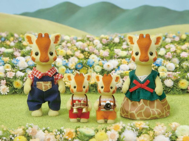 Sylvanian families highbranch giraffe family, , medium-null