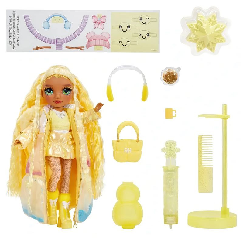 Rainbow high: winter wonderland fashion doll &ndash; sunny madison, , medium-null