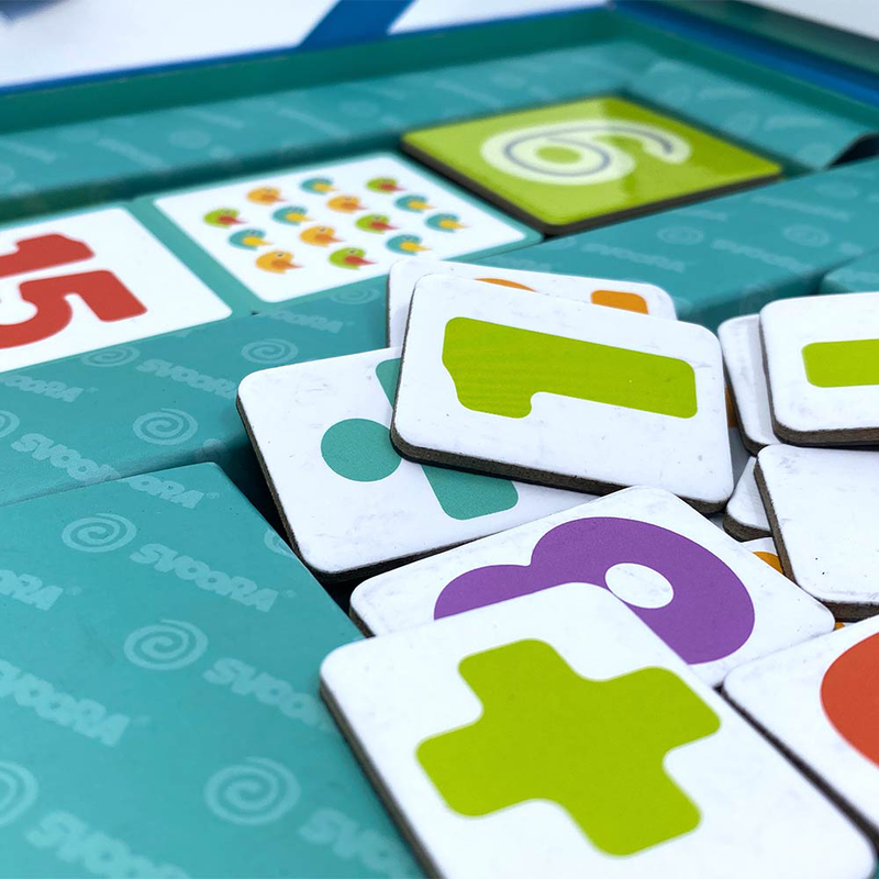 Magnetic numbers game, , medium-null