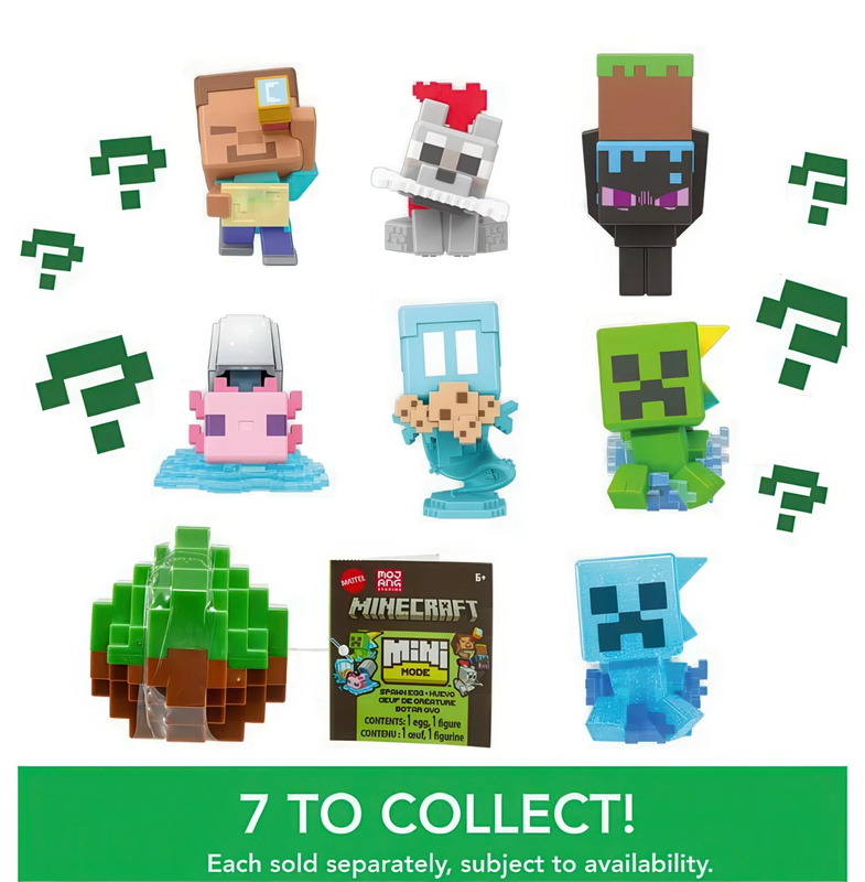 Minecraft mini mode spawn egg - assortment, , medium-null