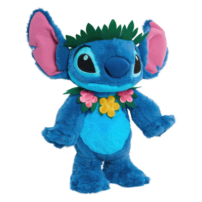 Stitch dance and sing cuddly interactive plush, , medium