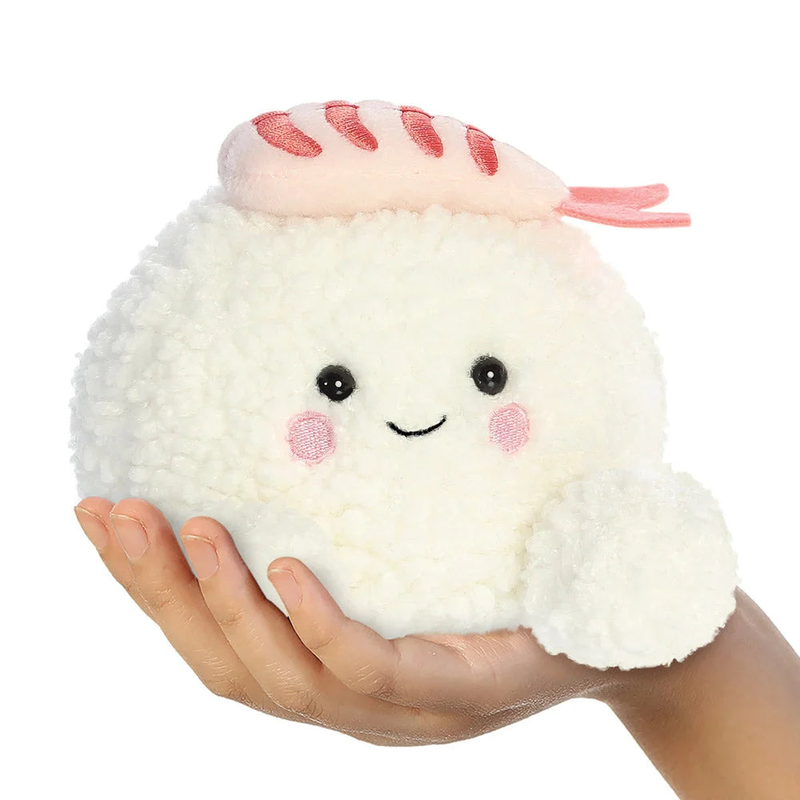Palm pals ebi shrimp sushi 5-inch soft toy, , medium-null