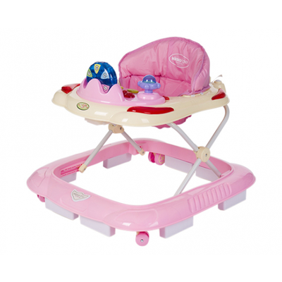 Kikka boo walker numbers light pink, , medium