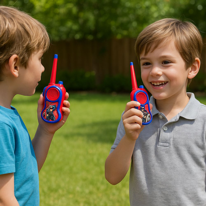 Hero range&nbsp;&sigma;&epsilon;&tau; &pi;&alpha;&iota;&delta;&iota;&kappa;ά walkie talkies captain america marvel 2 &tau;&epsilon;&mu;&alpha;&chi;ί&omega;&nu;, 3+ &epsilon;&tau;ώ&nu;, , medium-null