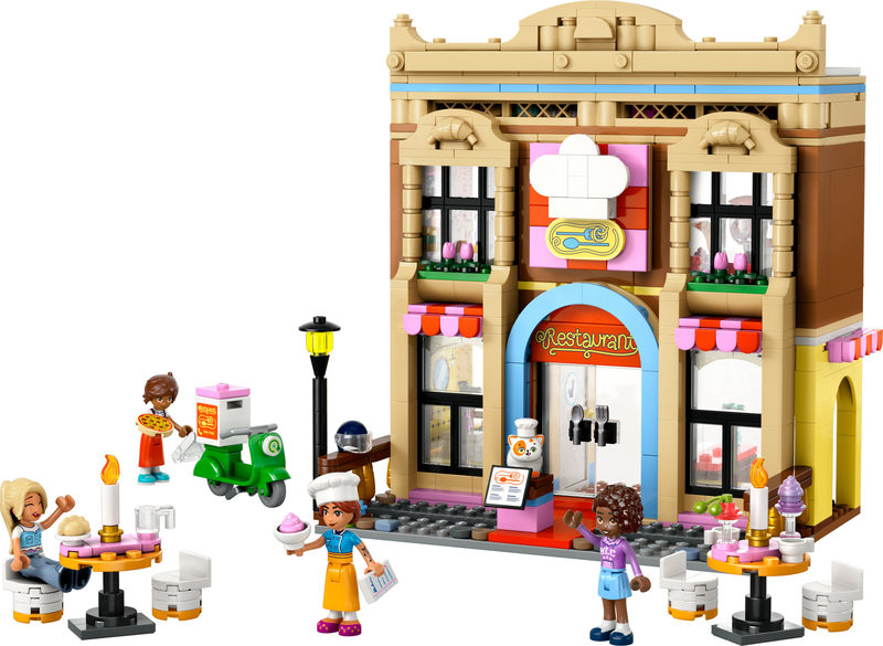 Lego restaurant and cooking school 42655 for ages 8+ 896pcs, , medium-null