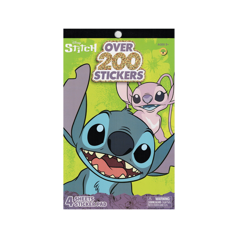 Disney stitch sticker booklet: unleash over 200 ways to share the mischief and fun!, , medium-null