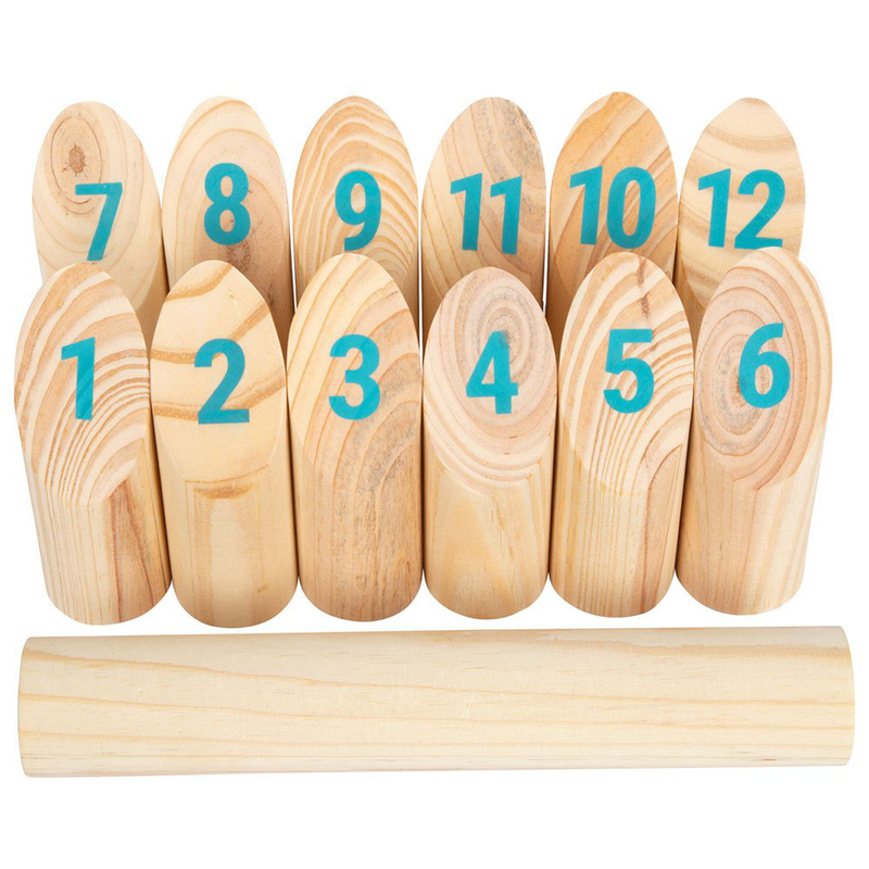 Kubb viking game with numbers, , medium-null