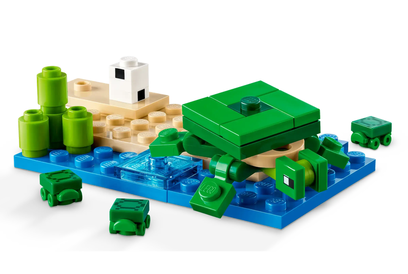 Product image: Lego minecraft 21254 the turtle beach house, , medium-null