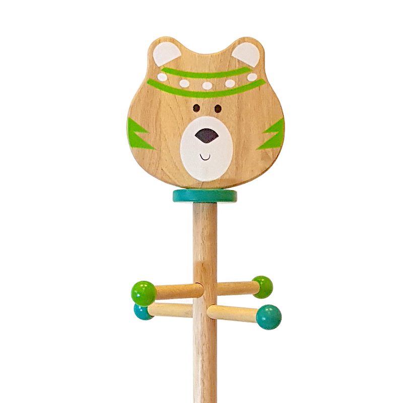 Children&rsquo;s coat hanger stand indianimals &lsquo;bear&rsquo;, , medium-null