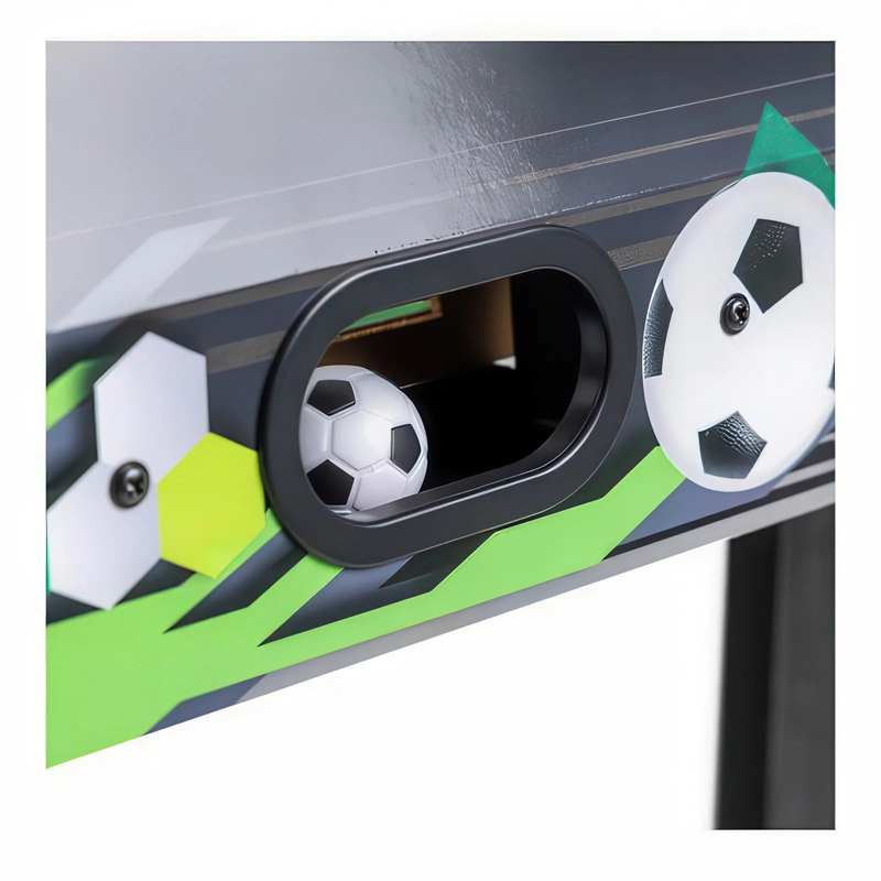 Powerplay 3ft stand up football games table - black, , medium-null