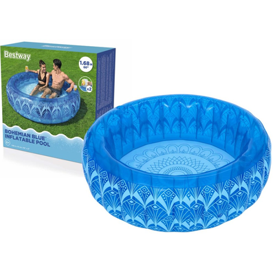 Bestway bohemian blue inflatable pool, , medium