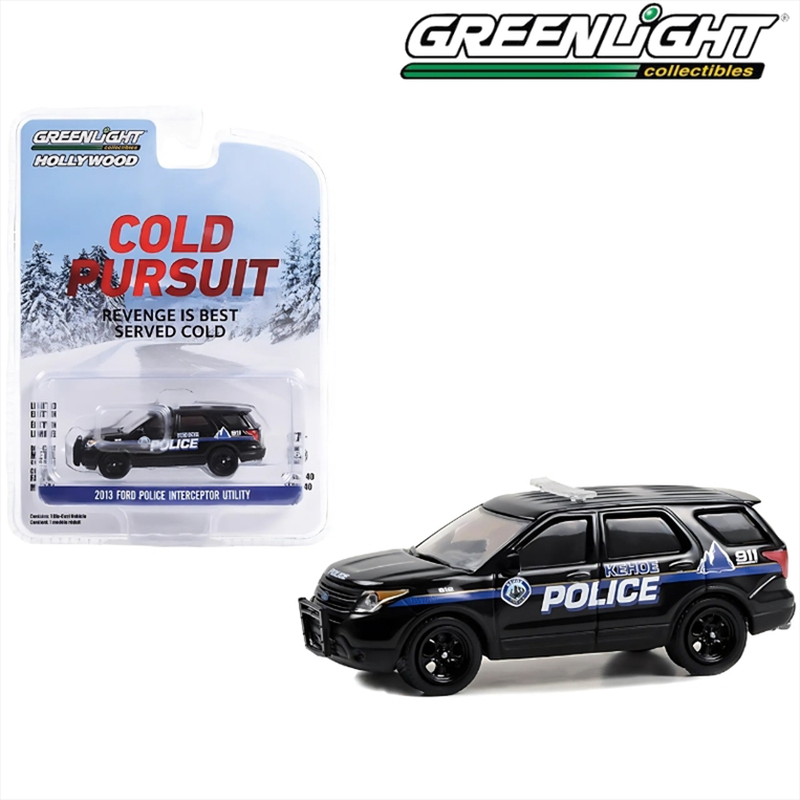 Product image: Greenlight 1/64 2013 ford police interceptor utility kehoe police department kehoe colorado cold per, , medium-null