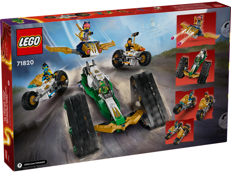 Lego 71820 ninjago ninja team combo vehicle-null