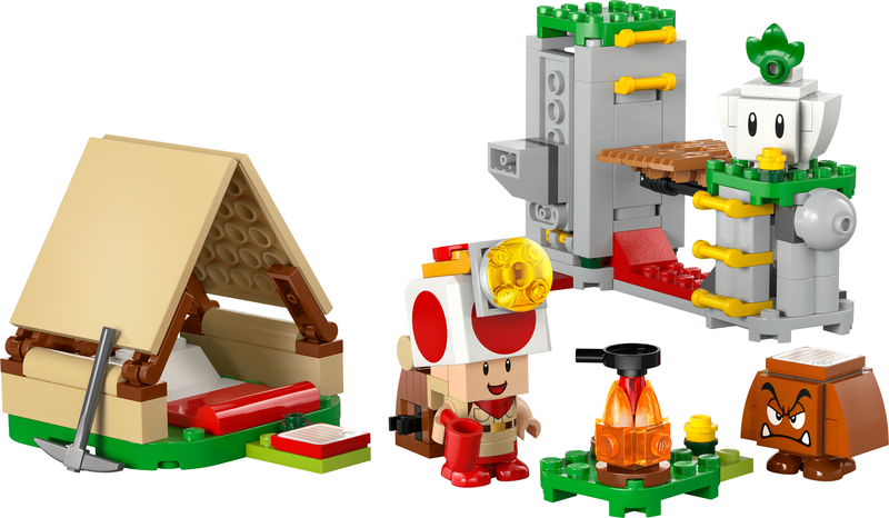 Lego super mario captain toad's camp 72040 for ages 6+ 159pcs, , medium-null
