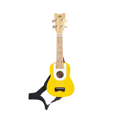 Wooden yellow ukalele 54cm