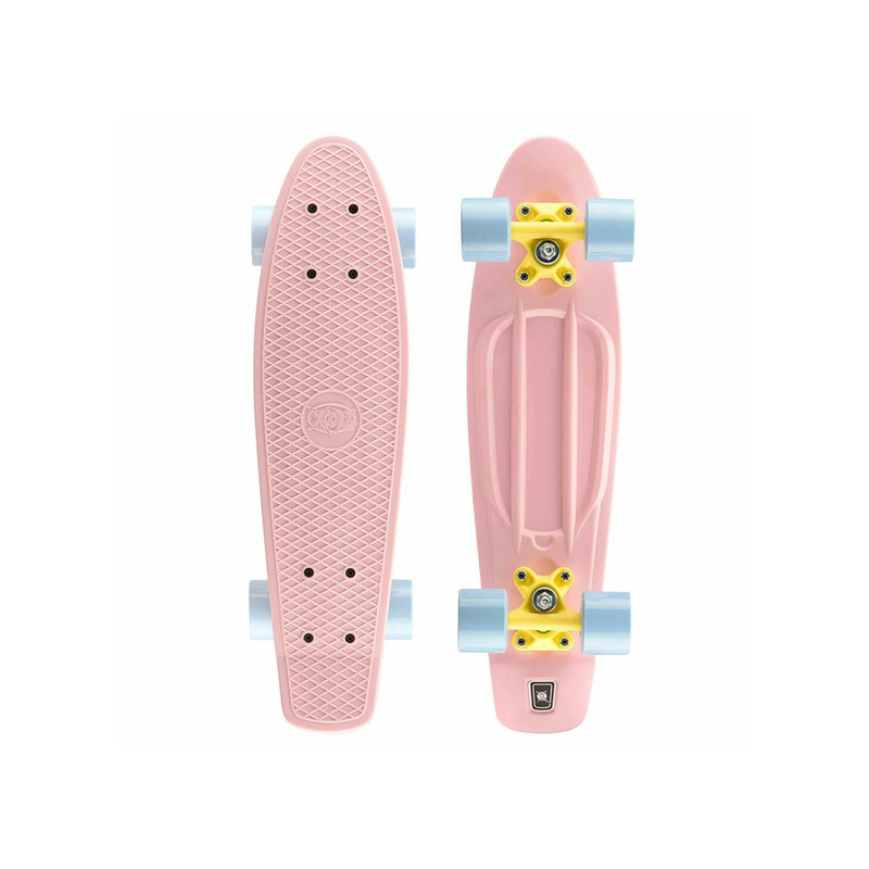 Xootz pp skateboard - pastel pink - 22, , medium-null
