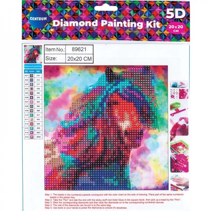 Diamond painting kit 20x20cm ά&lambda;&omicron;&gamma;&omicron;, , medium-null