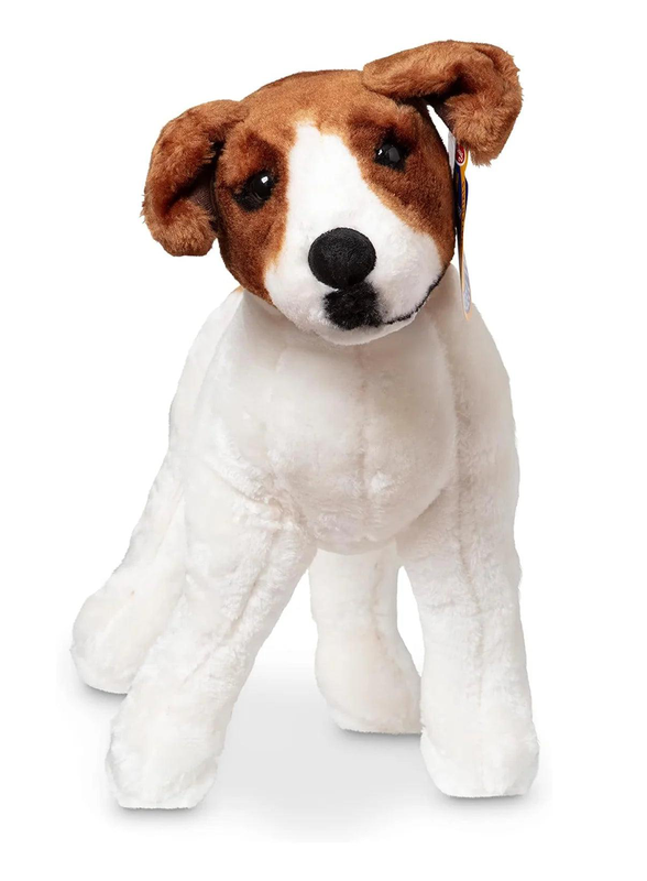 Melissa & doug jack russell terrier dog giant 39cm stuffed animal, , medium image number null
