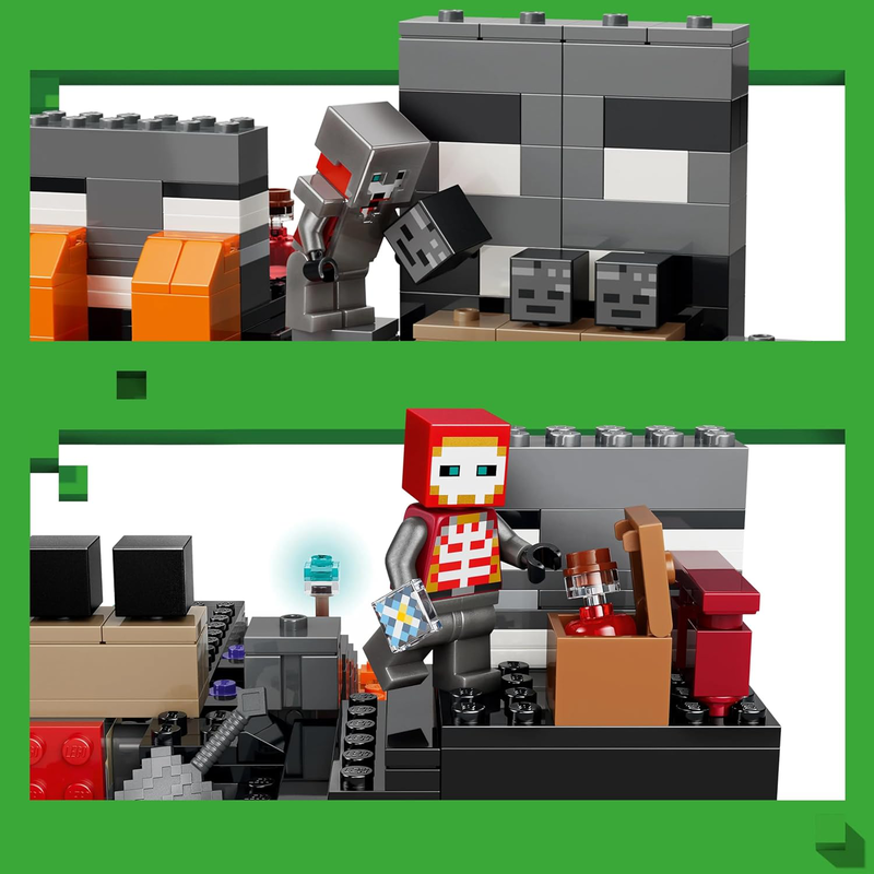 Lego minecraft wither battle, , medium-null