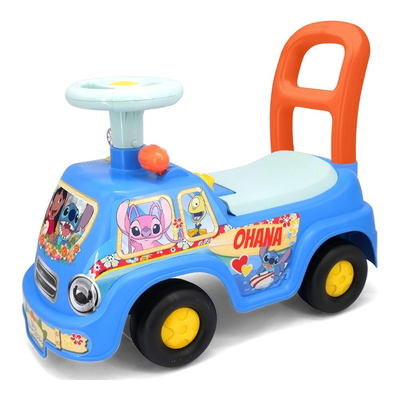 Kiddieland διαδραστικό αυτοκινητάκι ride-on disney stitch με φώτα, ήχο και αποθηκευτικό χώρο, , medium