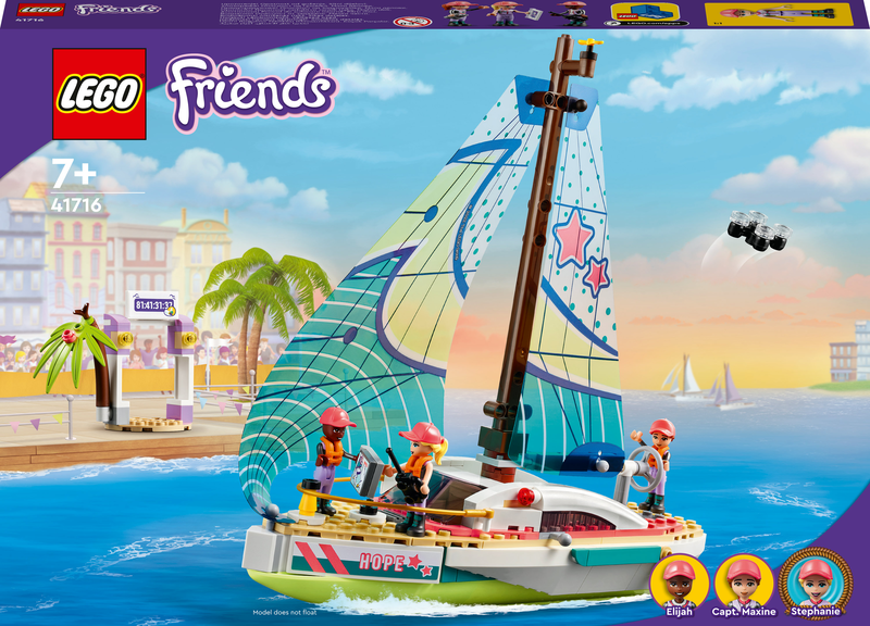 Lego friends stephanie's sailing adventure 41716 &gamma;&iota;&alpha; &eta;&lambda;&iota;&kappa;ί&epsilon;&sigmaf; 7+ 304&tau;&mu;&chi;, , medium-null