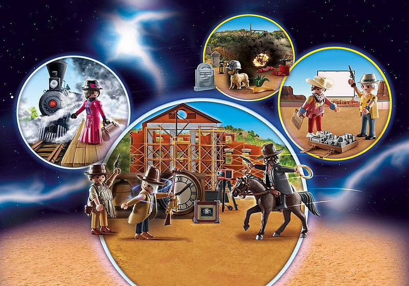 Playmobil 70576 back to the future western advent calendar mcfly, , medium image number null