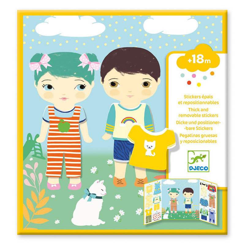 Reusable stickers - clothing, , medium image number null