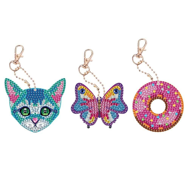 Make your own diamond painting keyring, , medium-null