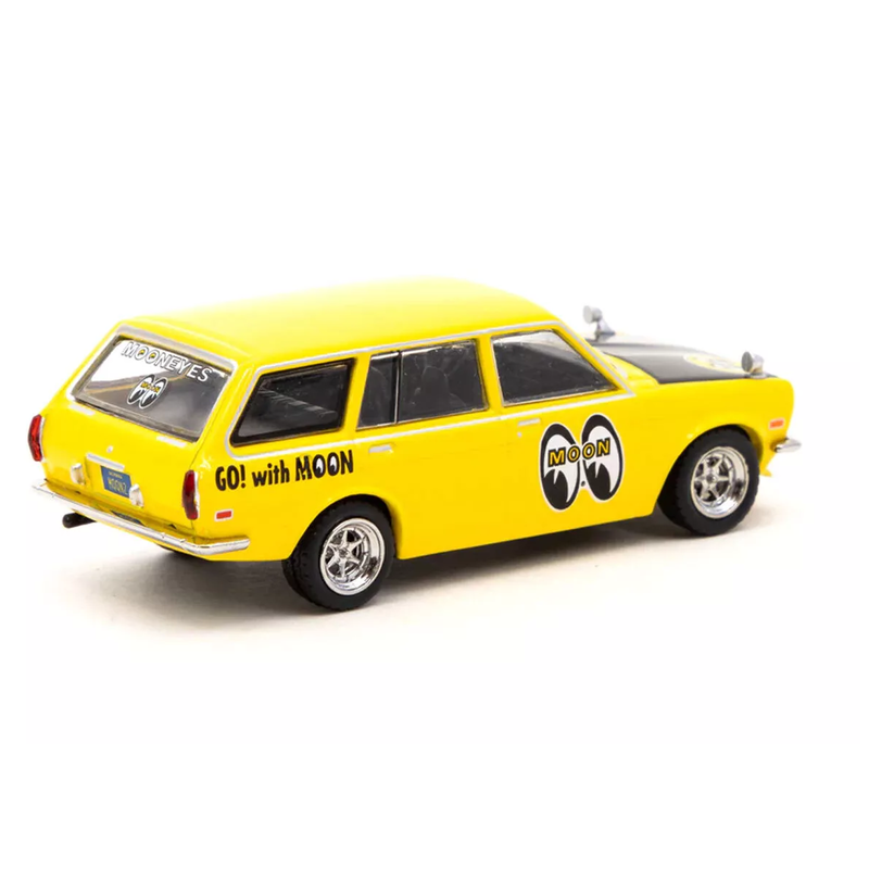 Product image: Tarmac works 1/64 datsun bluebird 510 wagon mooneyes | mijo special edition | global64, , medium-null